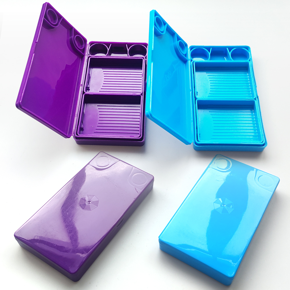 Pen Holder Organizer - Diamond Painting Tray with Lid Stackable