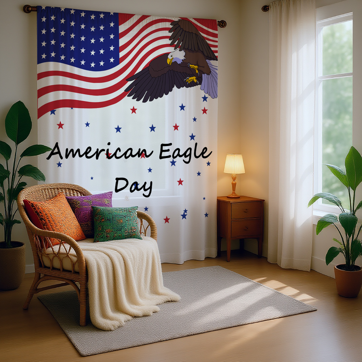 Home Office Rate - Gradient Sheer Curtain, Good Quality Light