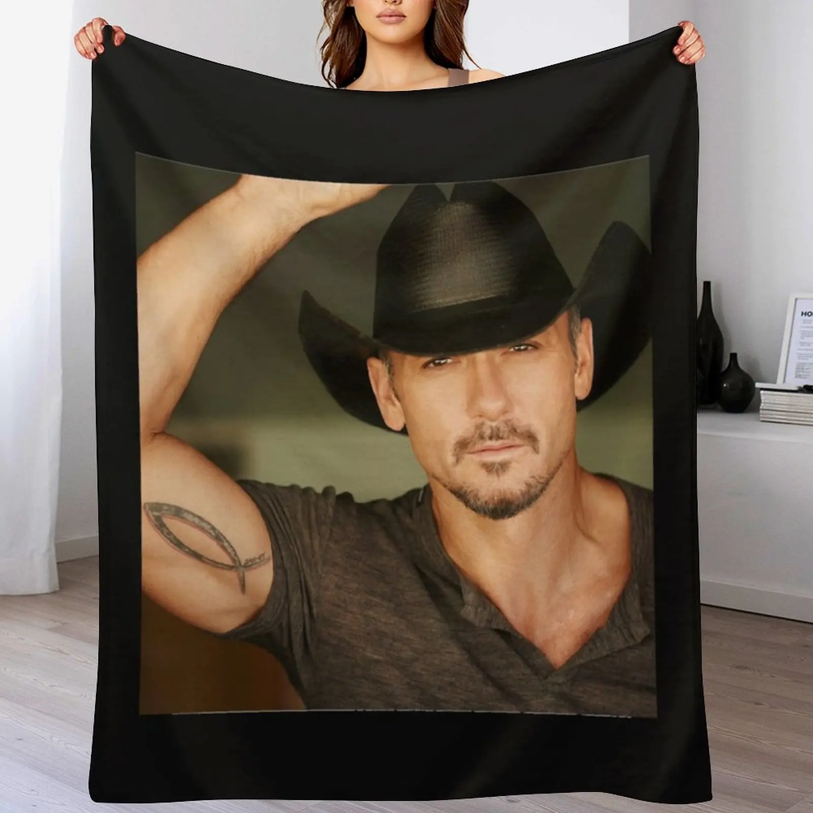 Home Office Tim - mcgraw tim Throw Blanket Warm Napping