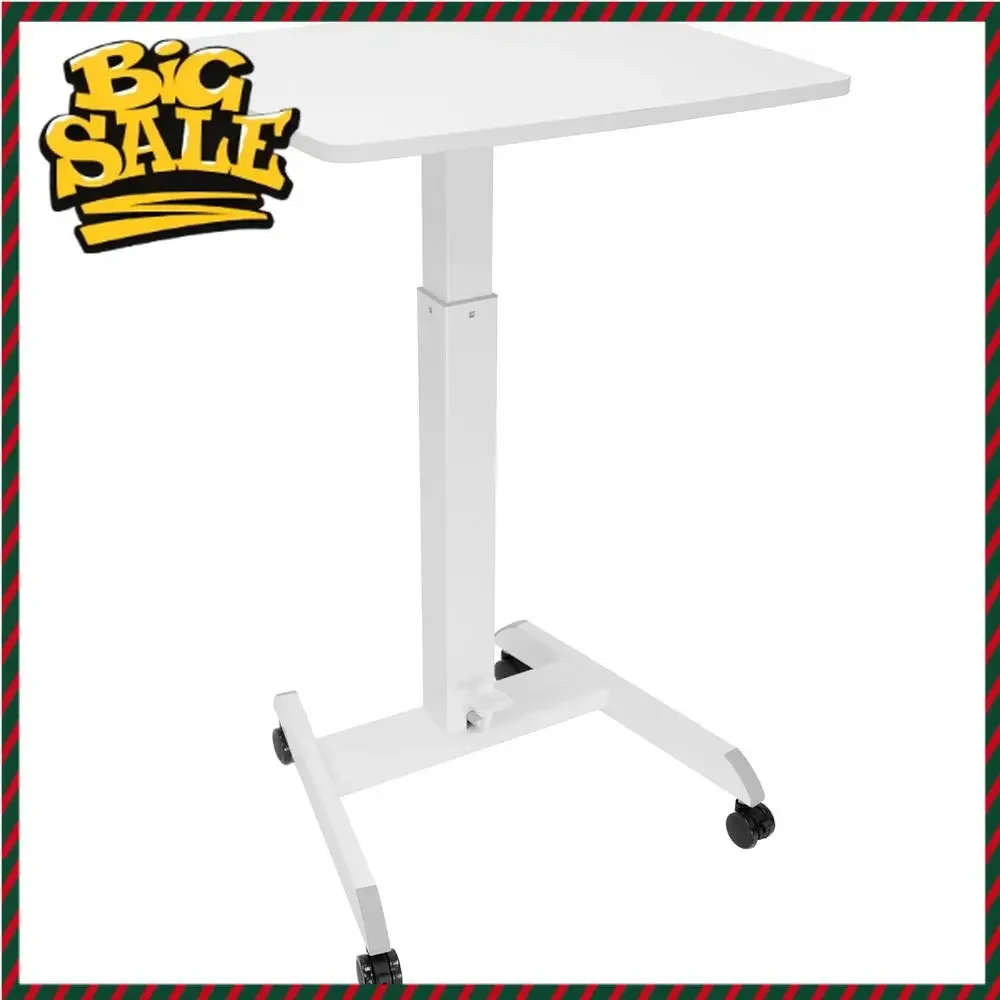 Home Office Tim - Portable Rolling Laptop Desk with Wheels,