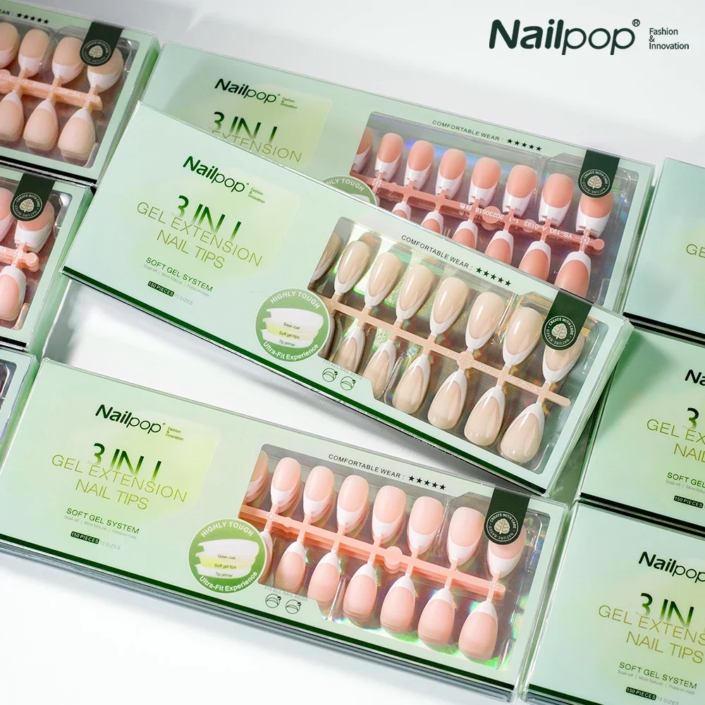 File Cabinet Drawer - Nailpop 3 in 1 French Gel