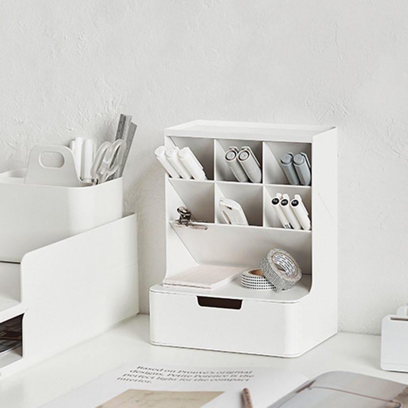 Pen Holder Organizer - Large Capaci Der Sle Storage Box