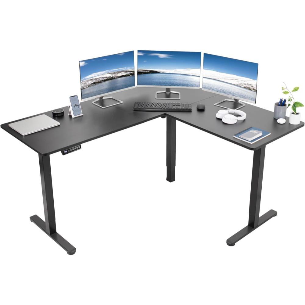Home Office Vivo - VIVO Corner Standing Desk, 63 x