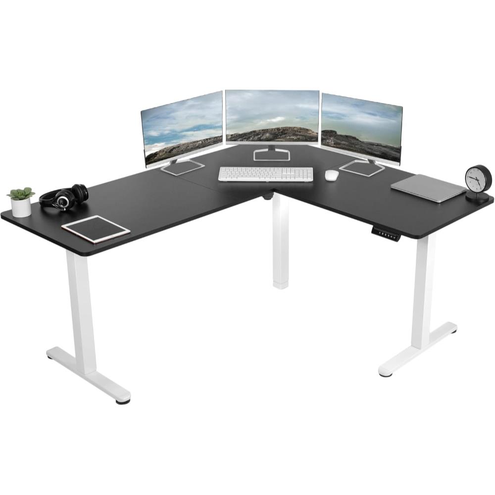 Home Office Vivo - VIVO Corner Standing Desk, 63 x