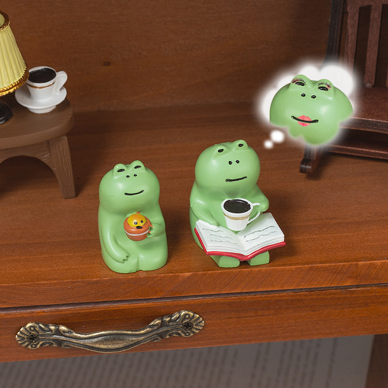 Cartoon Frog Rocking Chair Tab - Home Office Freelancer avis et prix