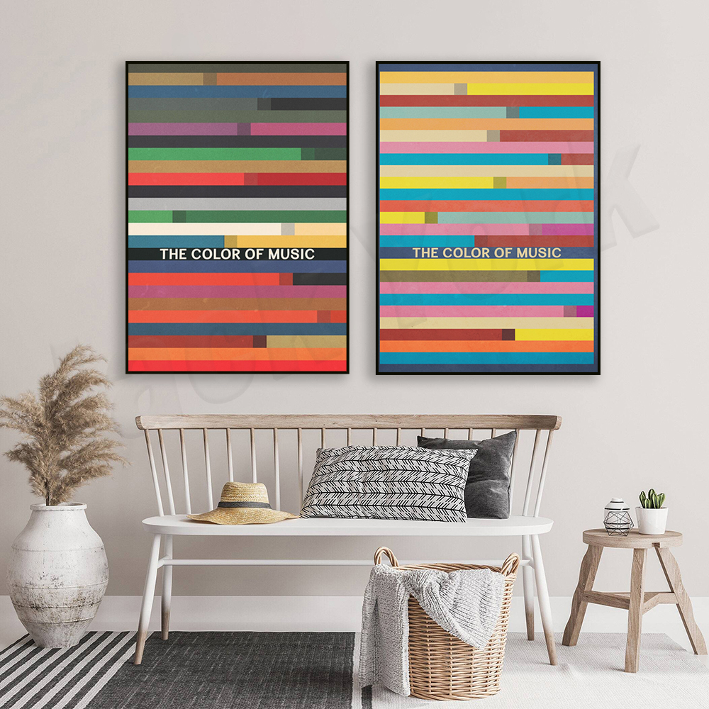 Jazz album print, Bauhaus post - Home Office York avis et prix