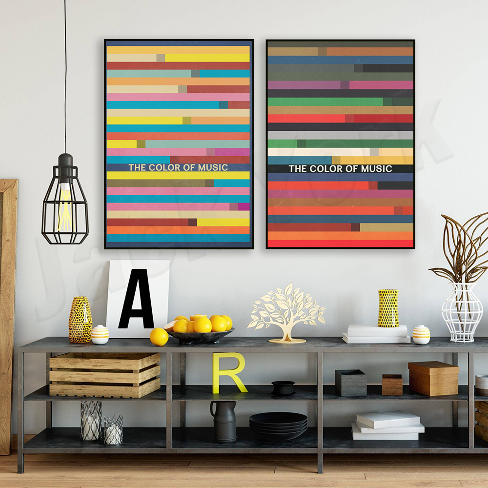 Jazz album print, Bauhaus post - Home Office York avis et prix