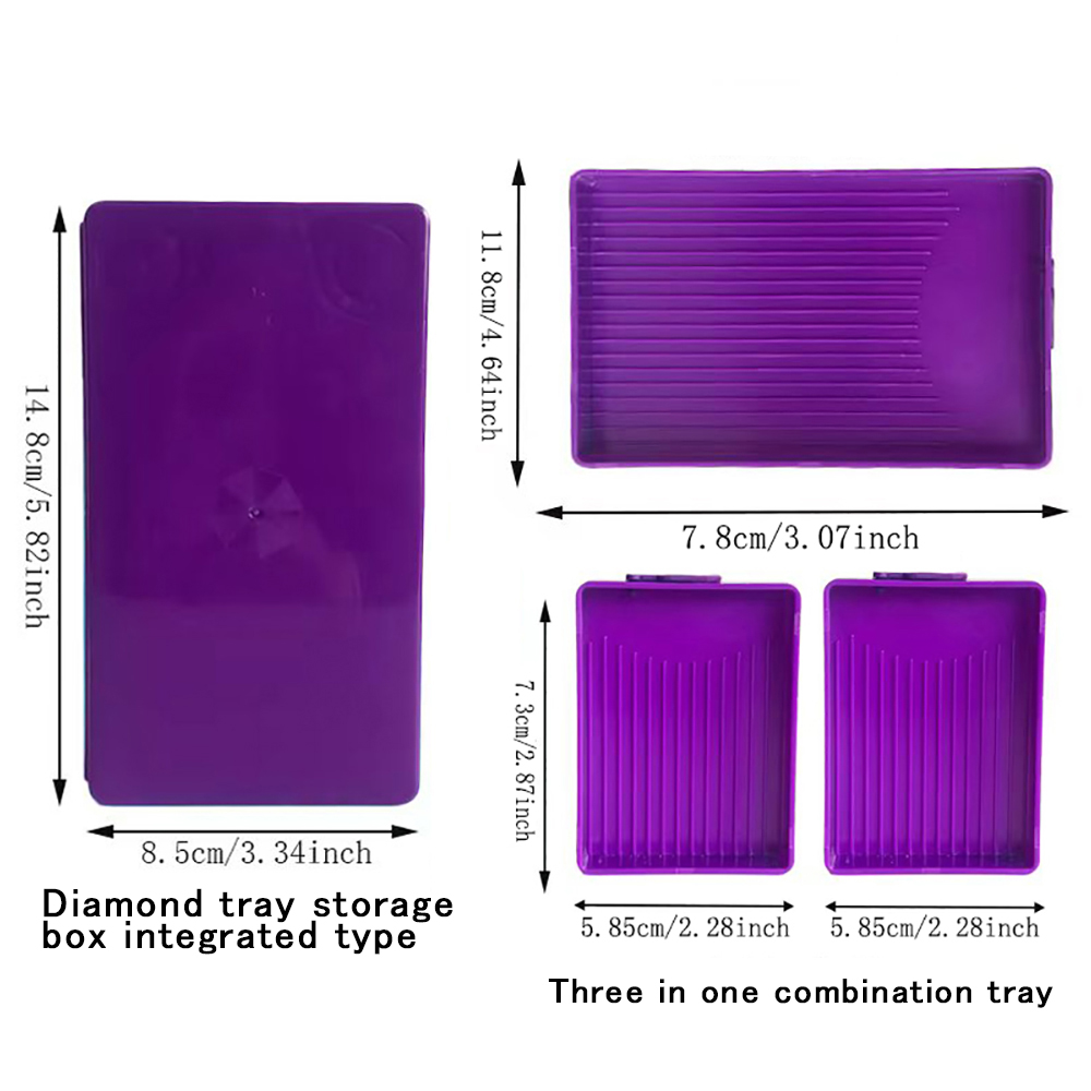 Diamond Painting Tray with Lid - Pen Holder Organizer avis et prix