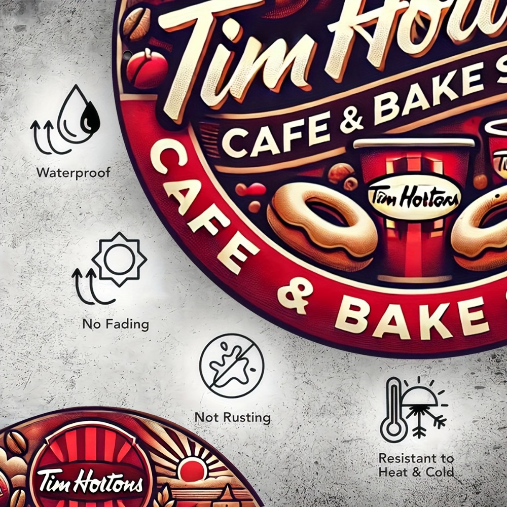 Tin Sign - Vintage Durable Met - Home Office Tim avis et prix
