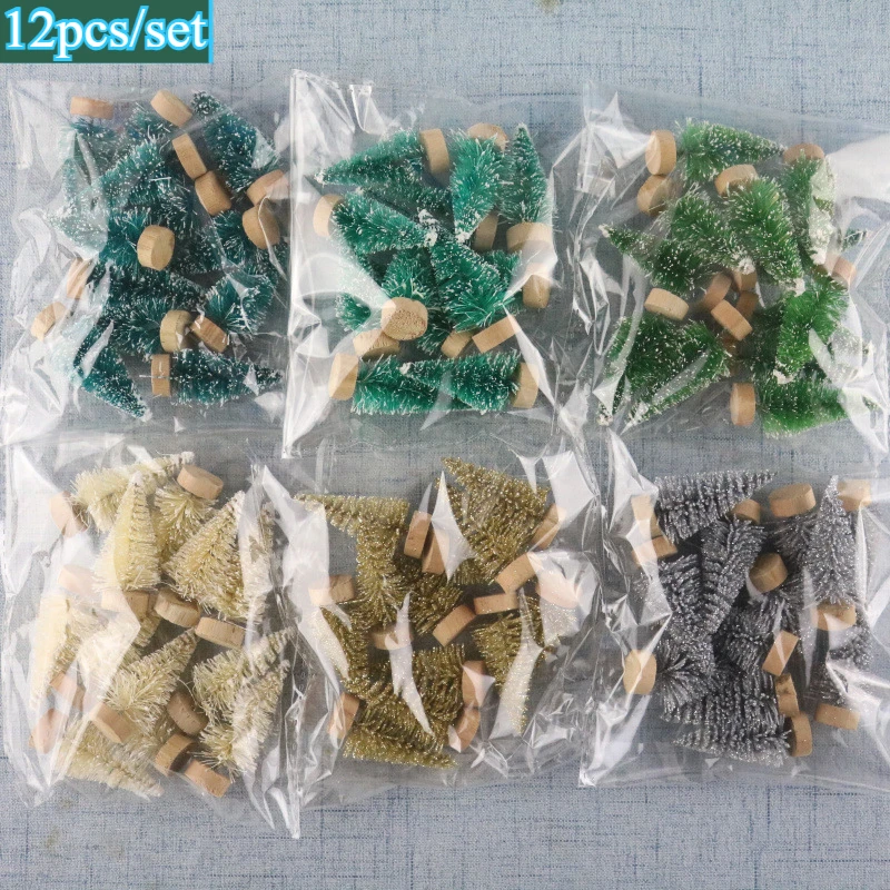 12Pcs Artificial Christmas Tre - Home Office Freelancer avis et prix