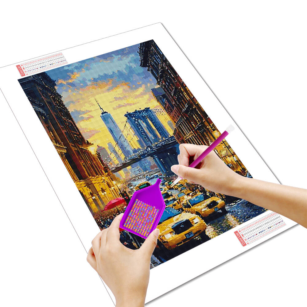 HUACAN Diamond Painting New Yo - Home Office York avis et prix