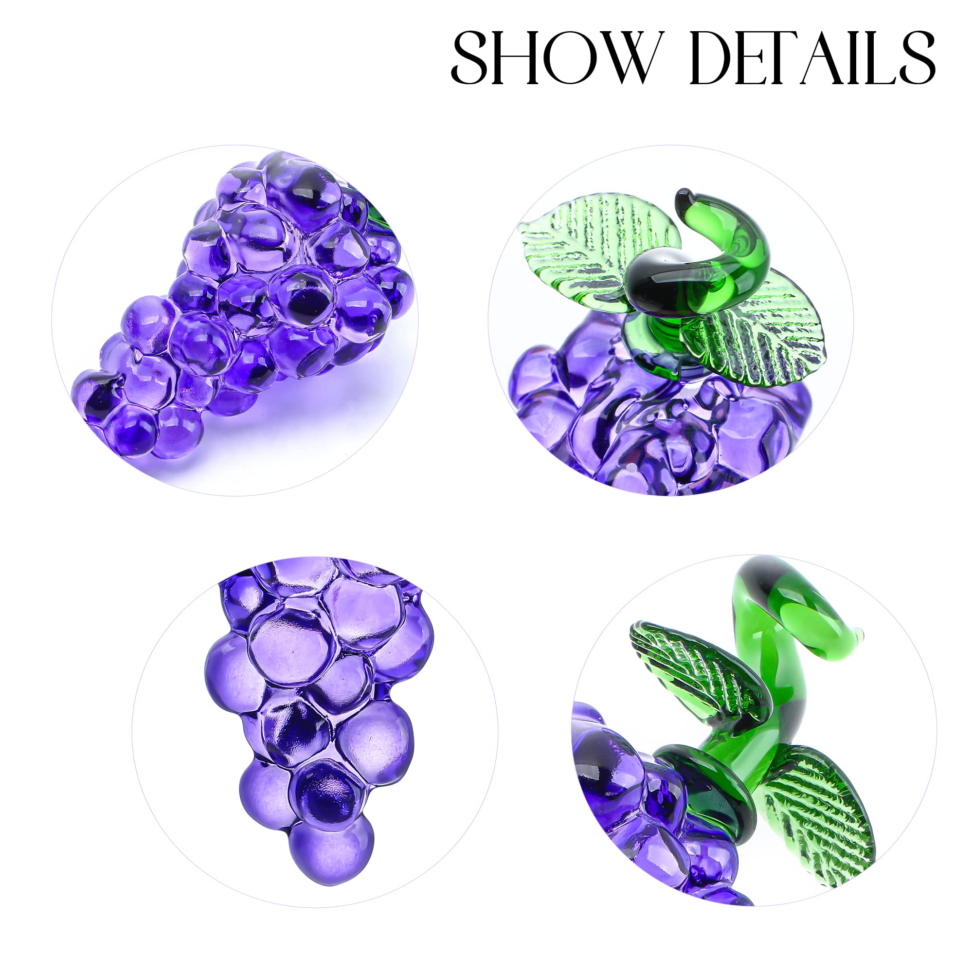 Handmade Glass Purple Grape Fi - Home Office Freelancer avis et prix