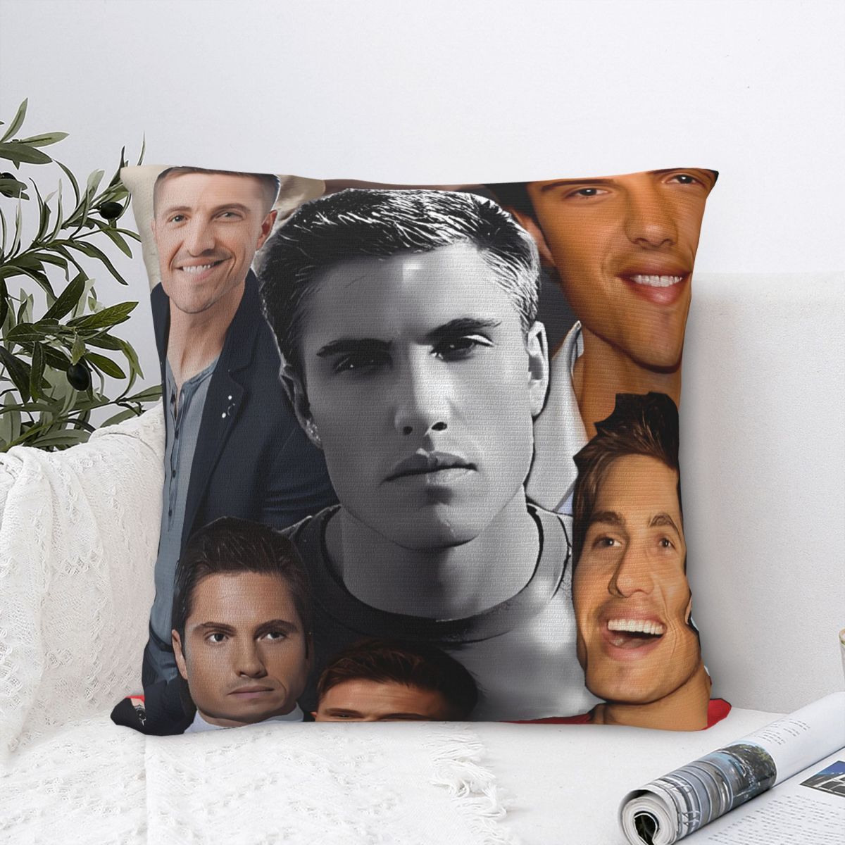 Pillow Cover Tim Bradford Tv S - Home Office Tim avis et prix