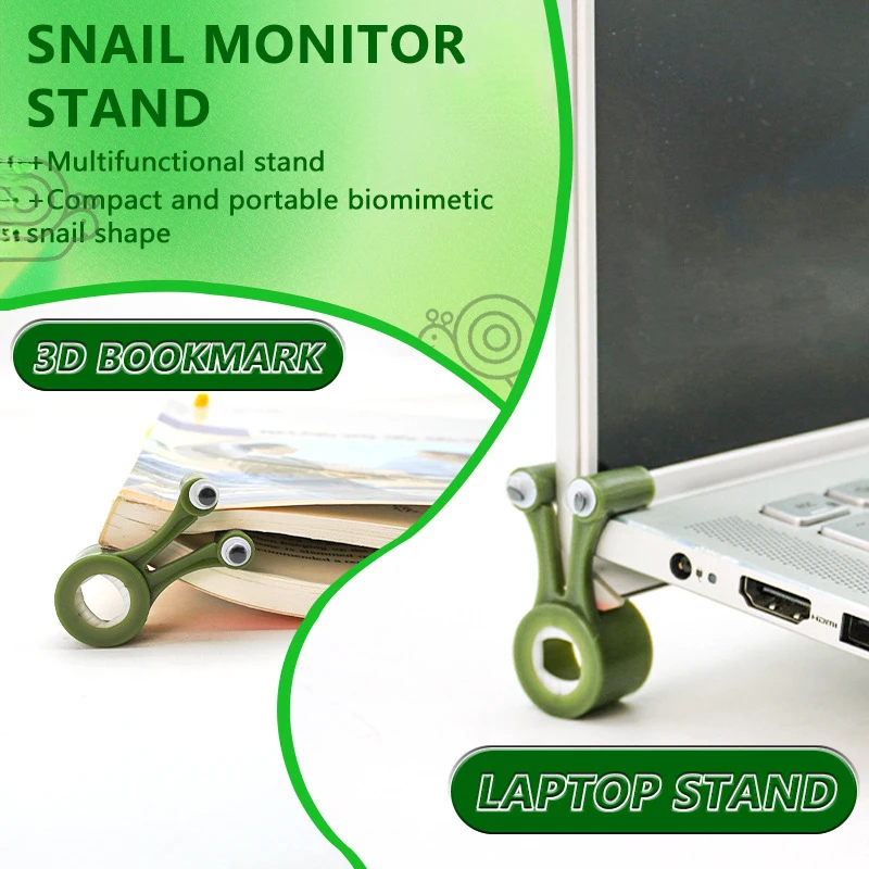 Cute and Quirky Snail-Shaped D - Monitor Riser Stand avis et prix