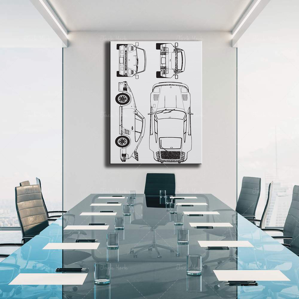 Gift for him Vintage car | Min - Home Office York avis et prix
