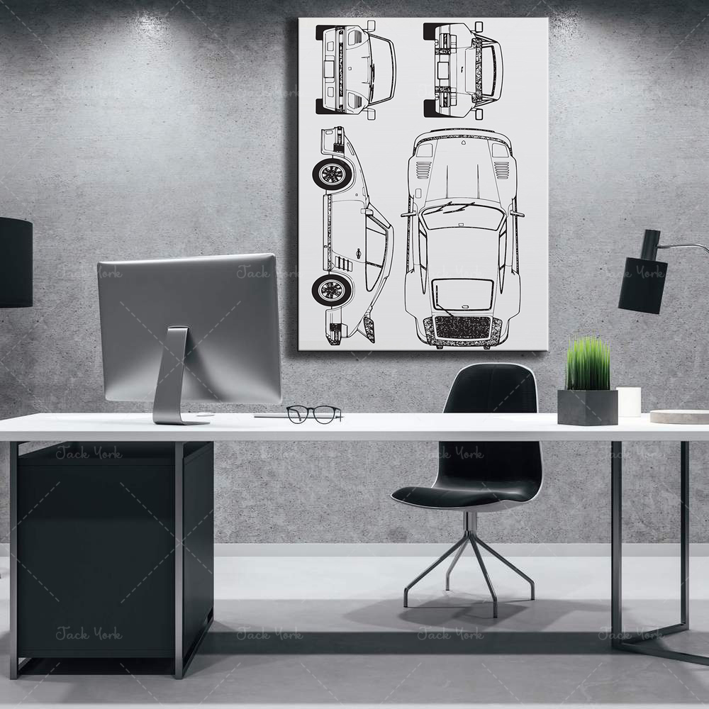 Gift for him Vintage car | Min - Home Office York avis et prix
