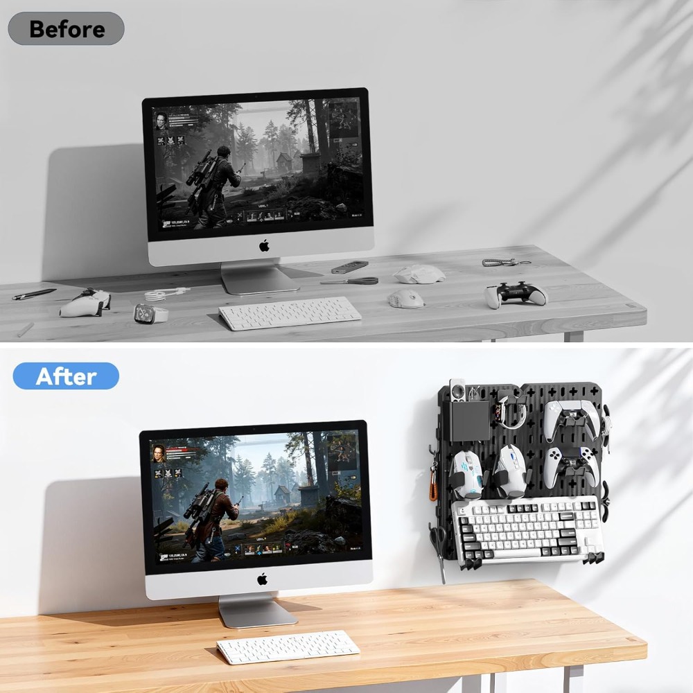 Wall Mount Keyboard & Mouse Di - Pen Holder Organizer avis et prix