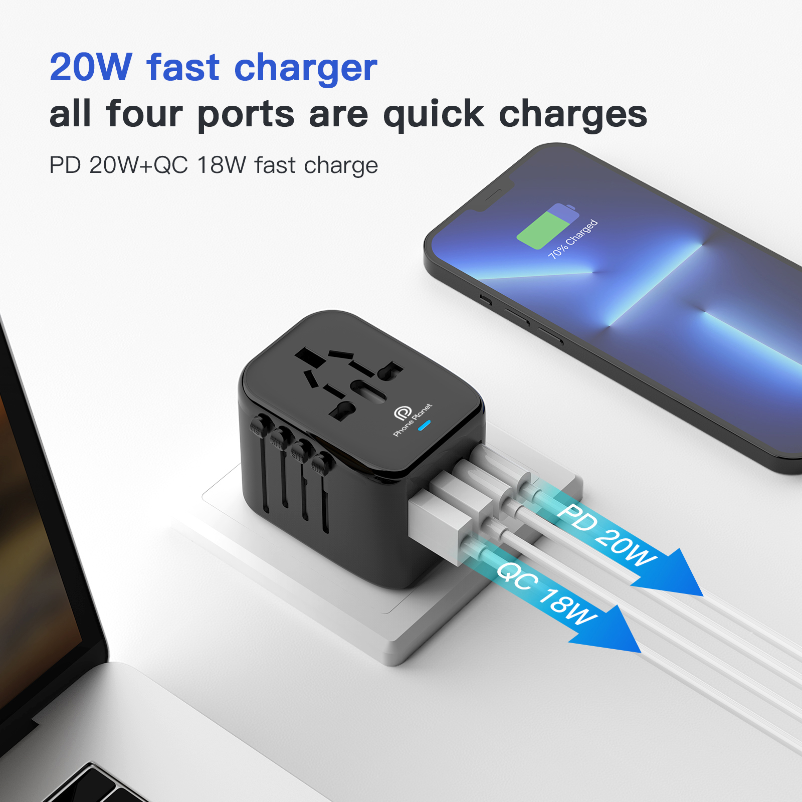 20W Smart Overload Protection  - Home Office Vivo avis et prix