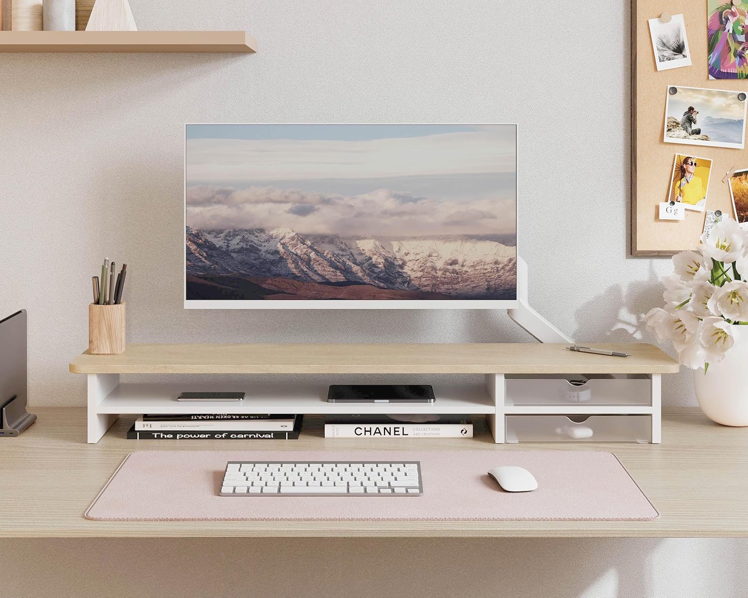 Monitor Stand, Dual Monitor Ri - Monitor Riser Stand avis et prix