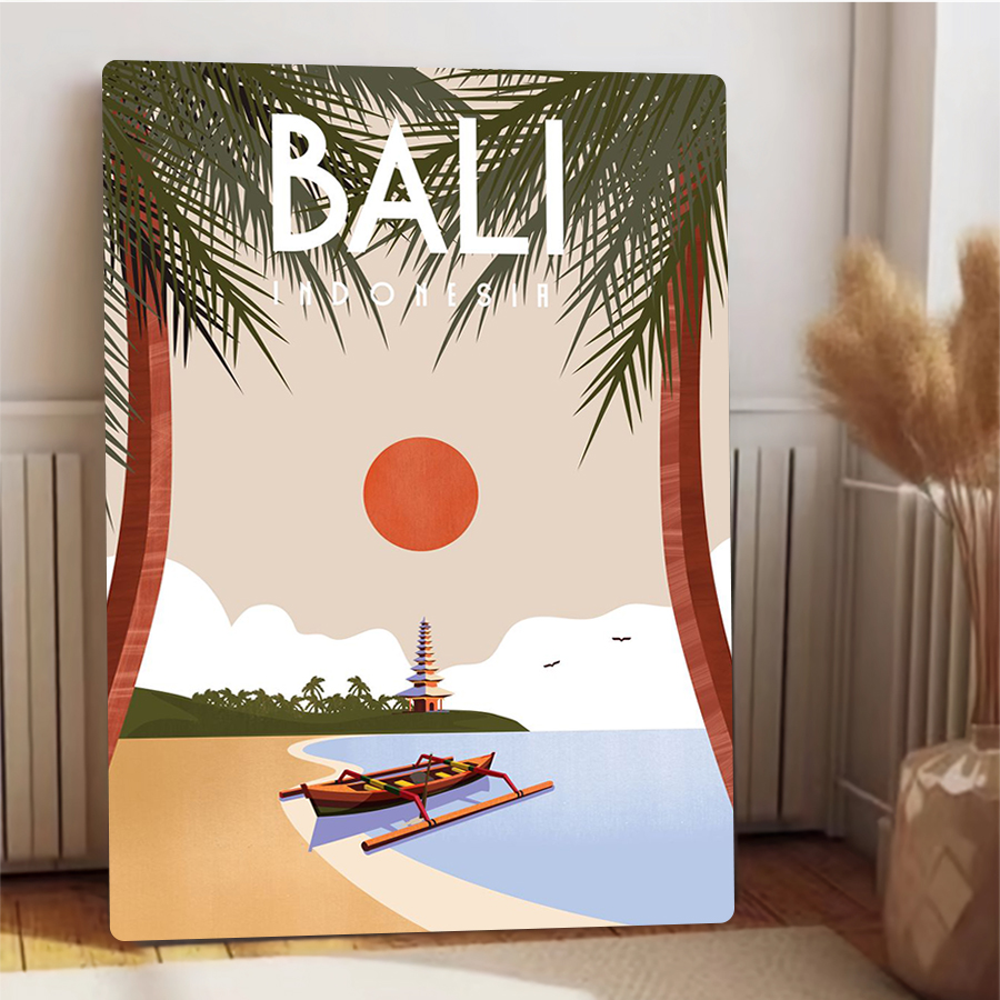 Bali Indonesia Scenery Metal W - Home Office Bali avis et prix