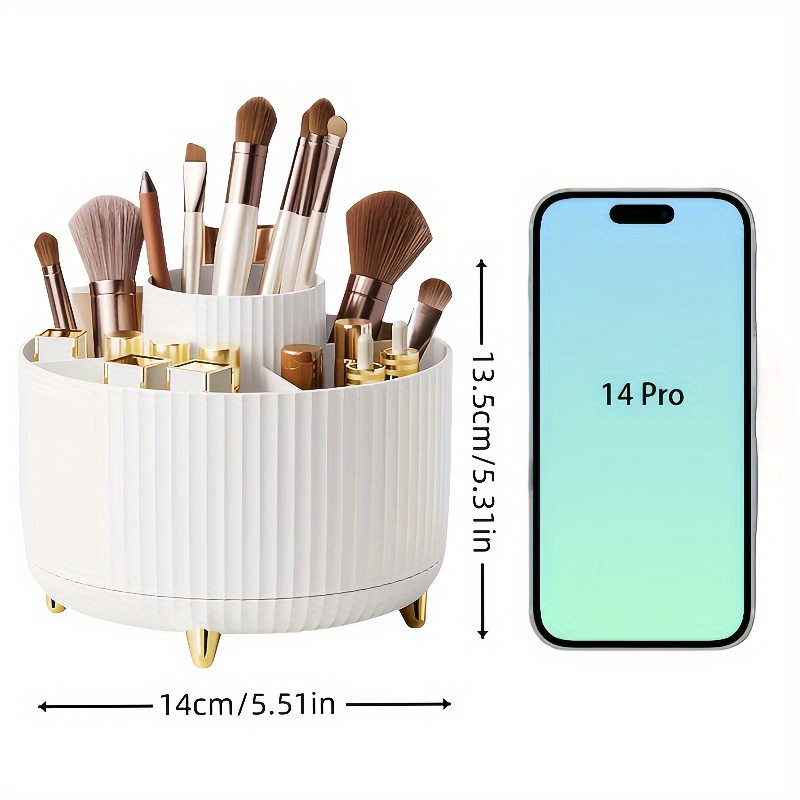 Rotatable Makeup Desktop Cosme - Pen Holder Organizer avis et prix