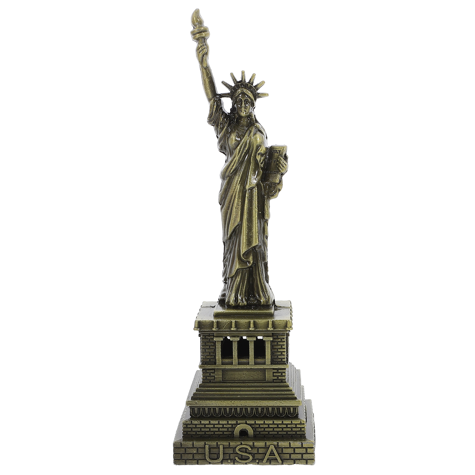 Bronze Statue of Liberty Metal - Home Office Freelancer avis et prix