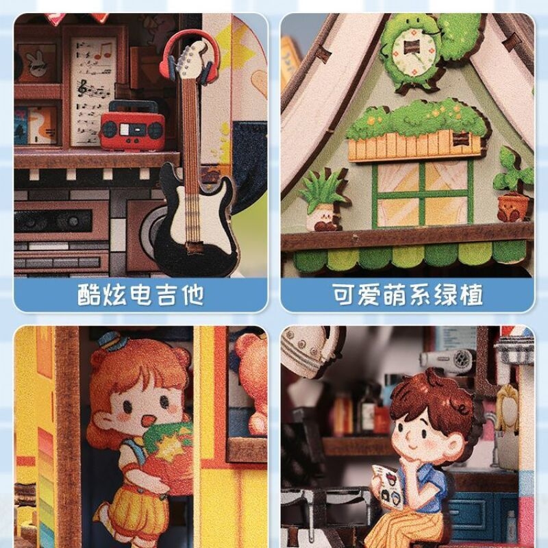 3D Puzzle DIY Mini House Craft - Home Office Freelancer avis et prix