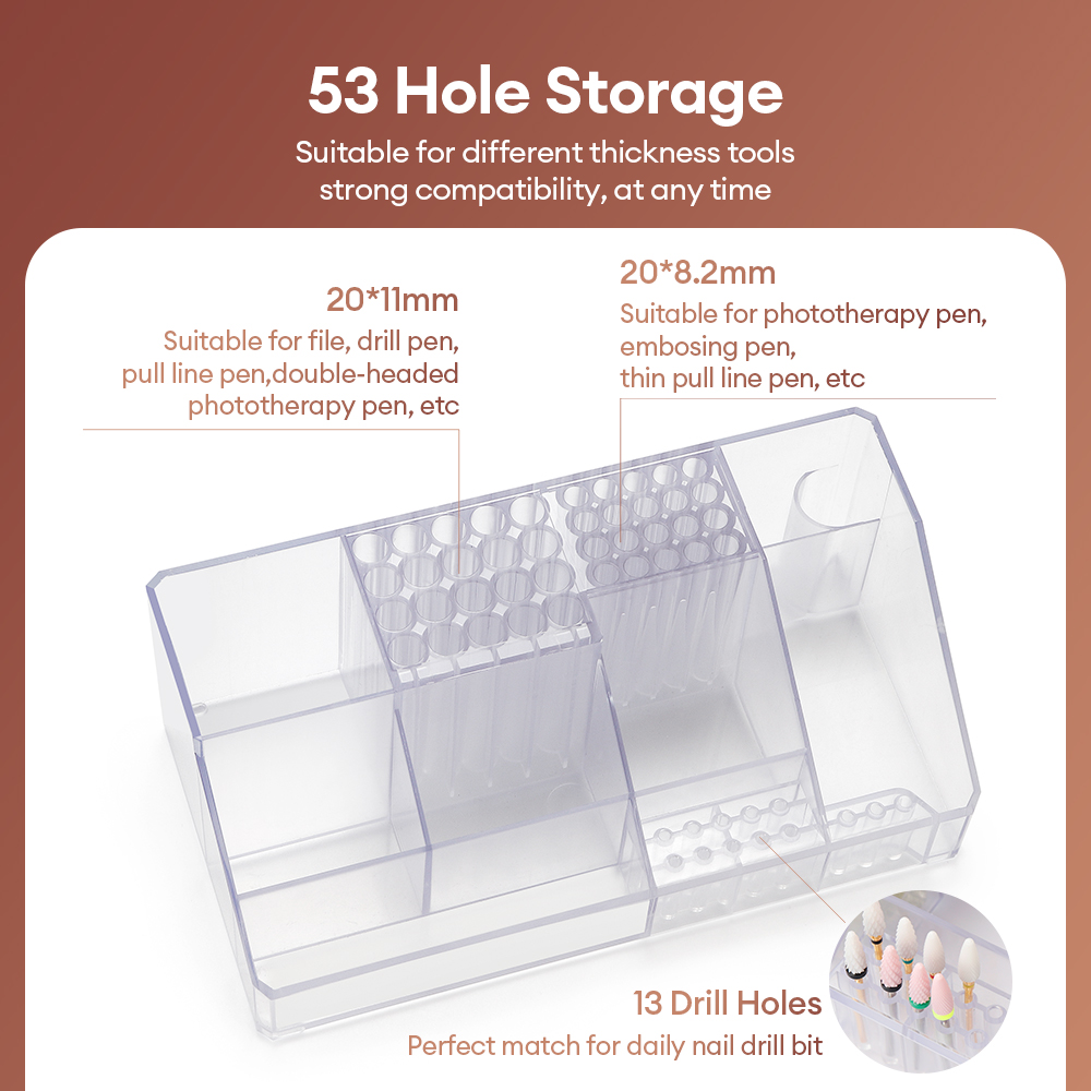 Acrylic Storage Rack Nail Art  - File Cabinet Drawer avis et prix