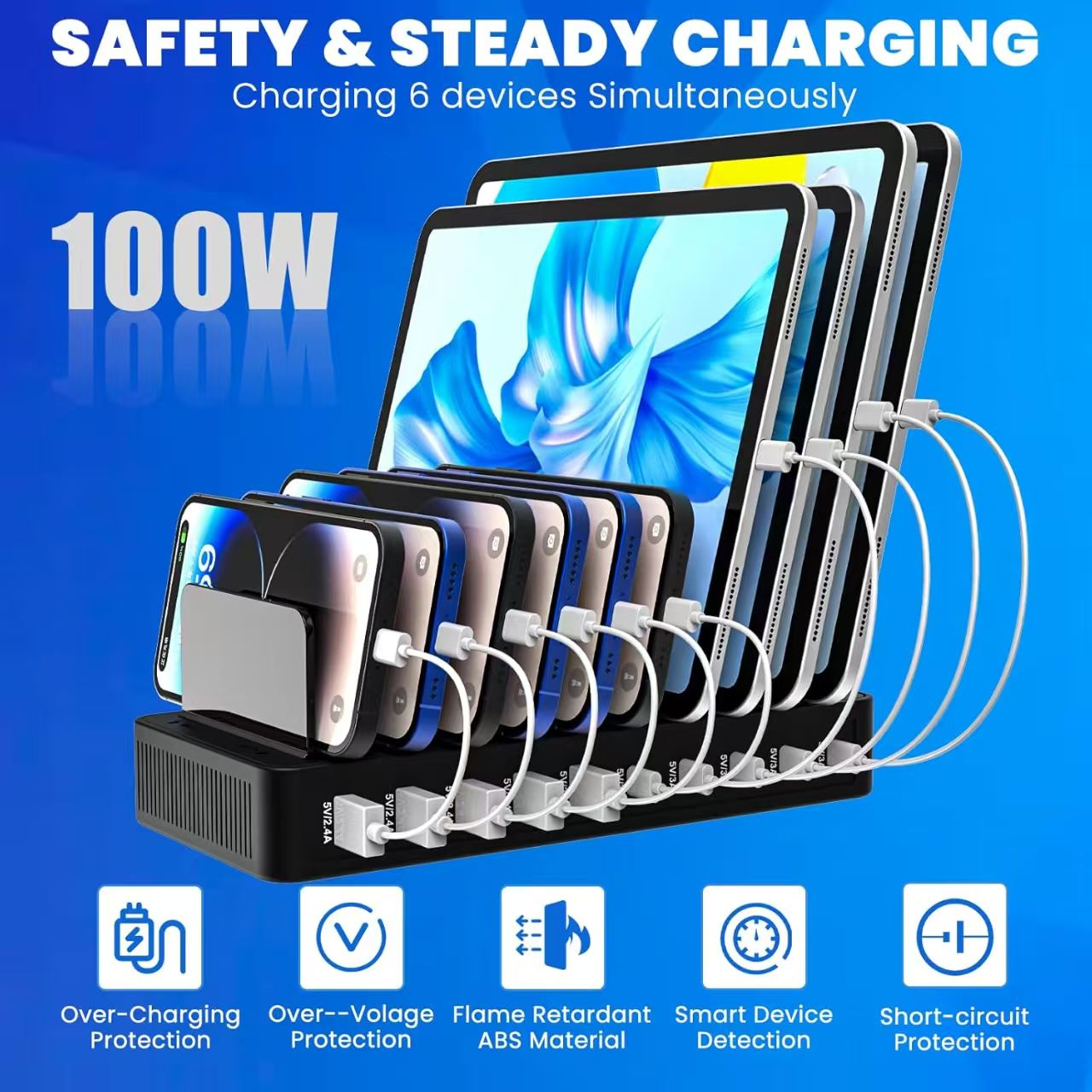 100W Multi-Functional Charger  - Home Office Vivo avis et prix