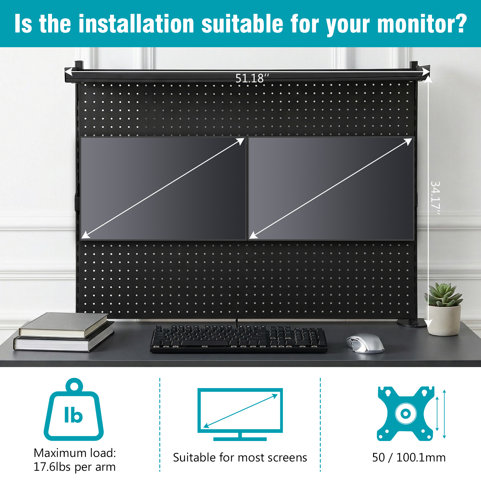 Monitor Stand Organizer Pegboa - Monitor Riser Stand avis et prix