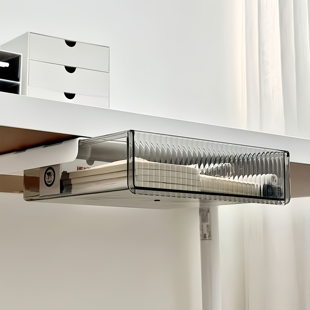 1pc Under Desk Clear Drawer Or - Home Office Freelancer avis et prix