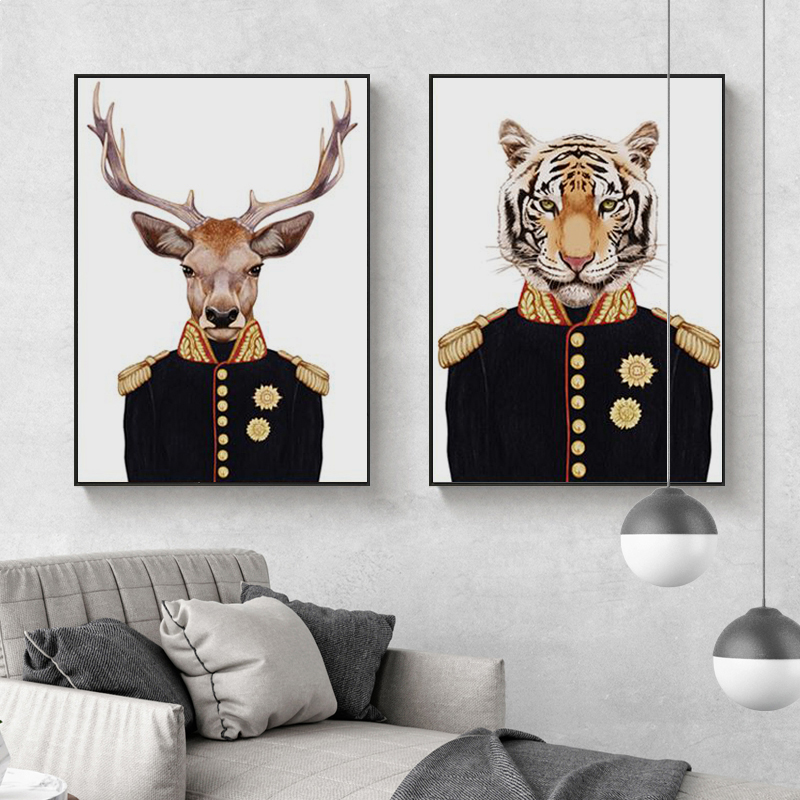 Vintage General Animals Canvas - Home Office York avis et prix