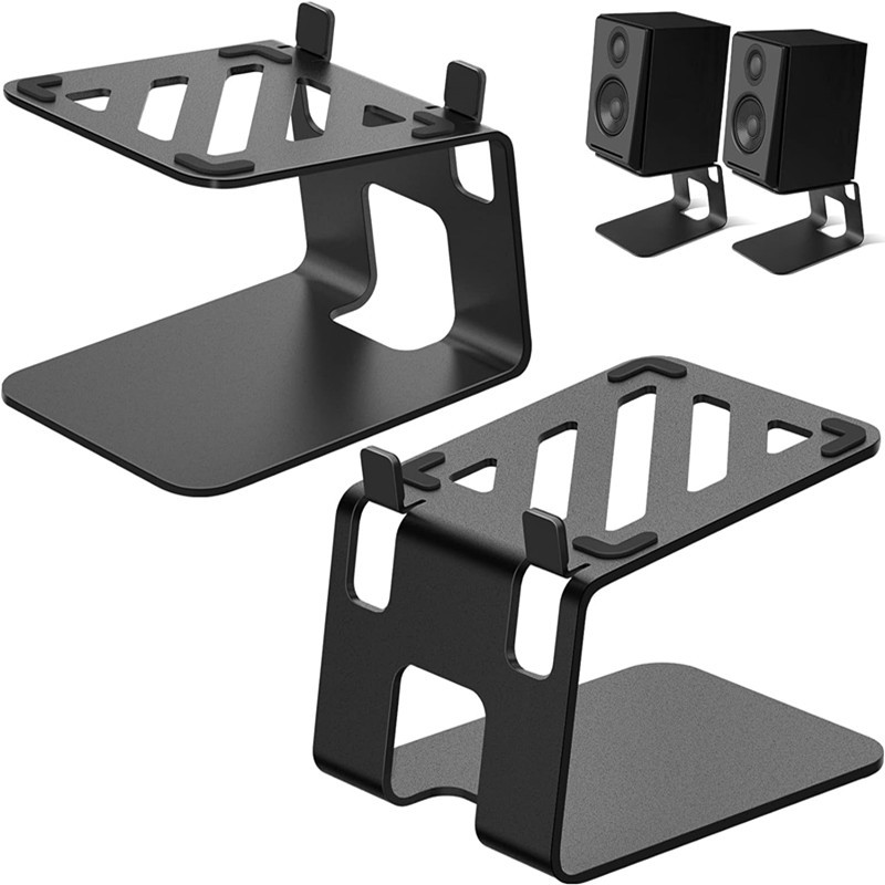 2pcs lot Desktop Speaker Stand - Monitor Riser Stand avis et prix