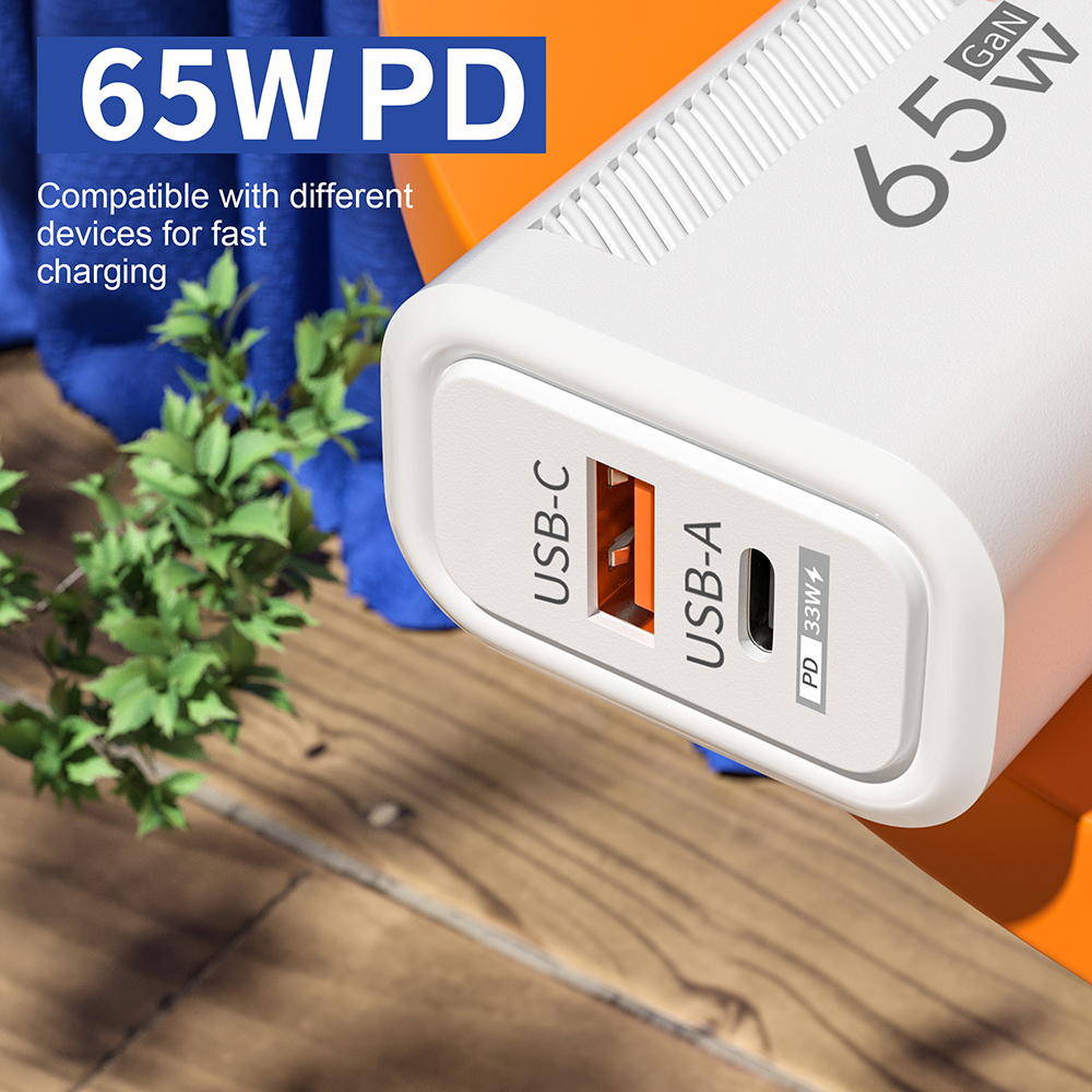 65W PD+QC 3.0 Fast Charger Des - Home Office Vivo avis et prix