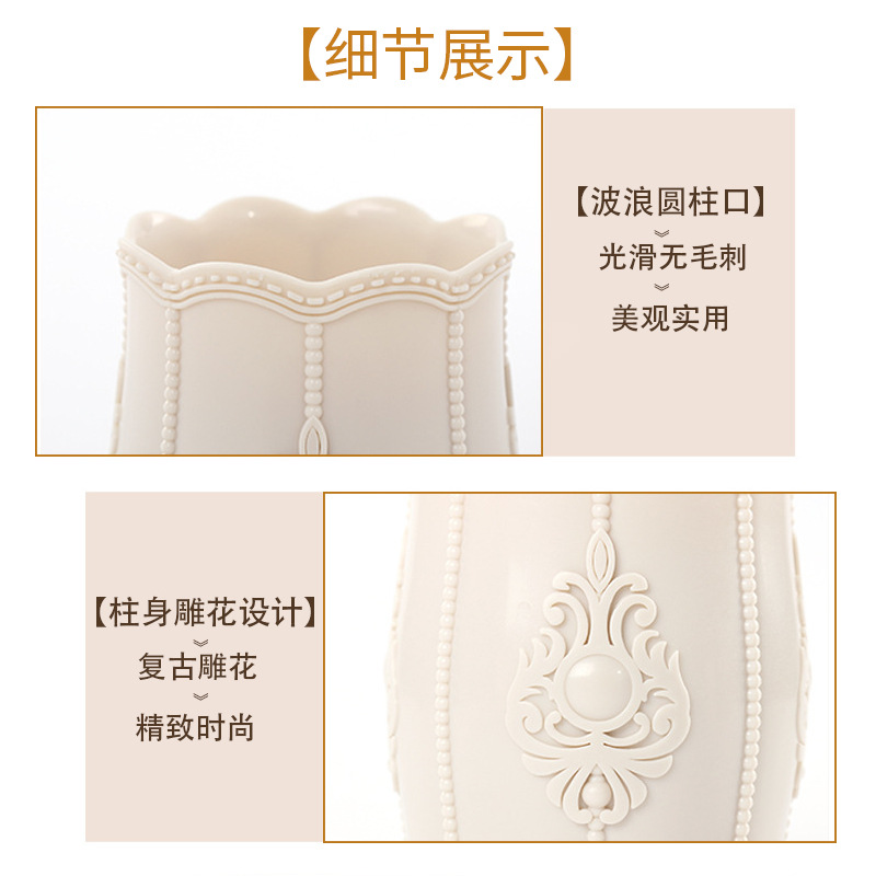 Retro - Carved Manicure Tool O - Pen Holder Organizer avis et prix