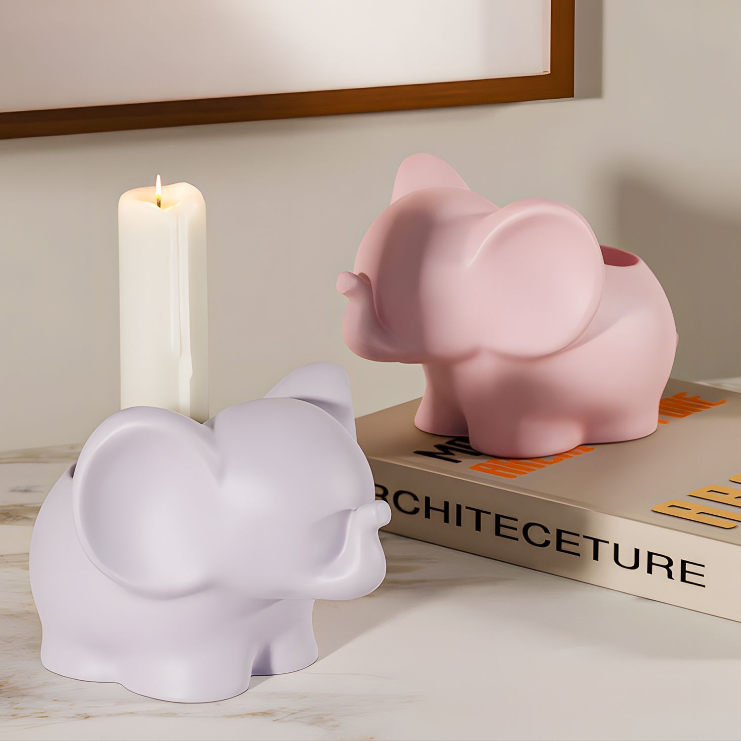 DIY Elephant Storage Cup Resin - Pen Holder Organizer avis et prix