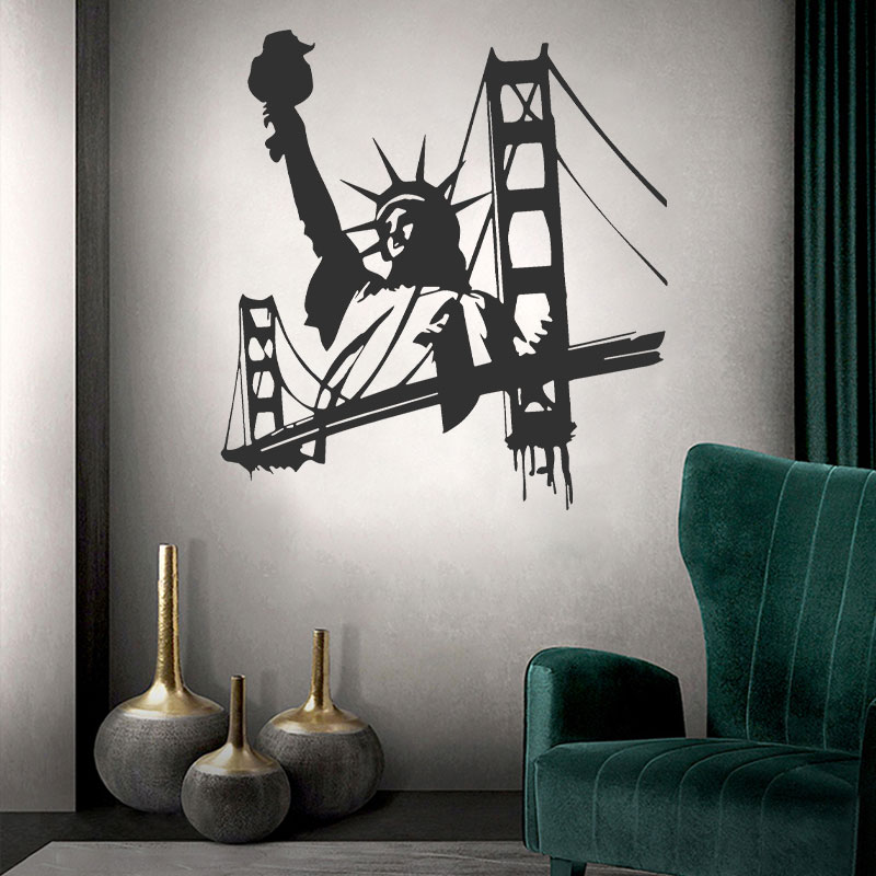 New York City Famous Sign Libe - Home Office York avis et prix