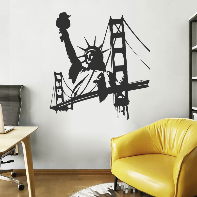 New York City Famous Sign Libe - Home Office York avis et prix