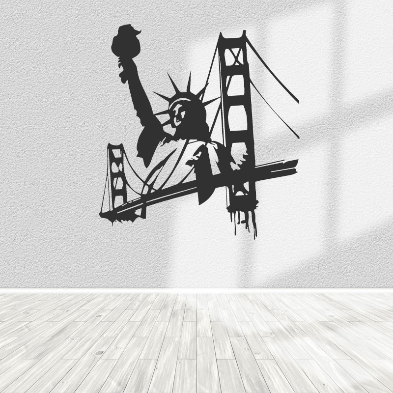 New York City Famous Sign Libe - Home Office York avis et prix