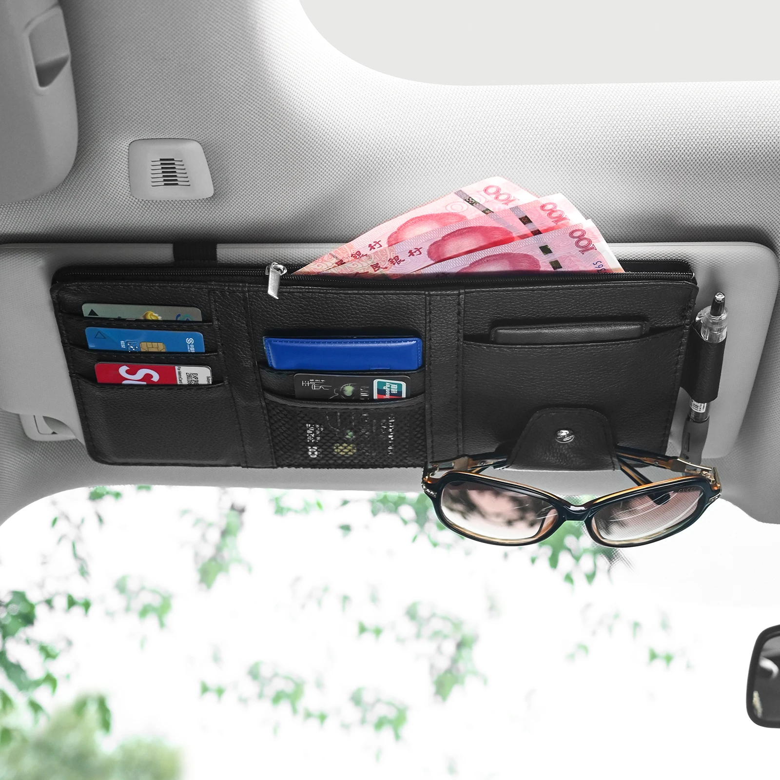 Car Sun Visor Bill Pen Busines - Pen Holder Organizer avis et prix