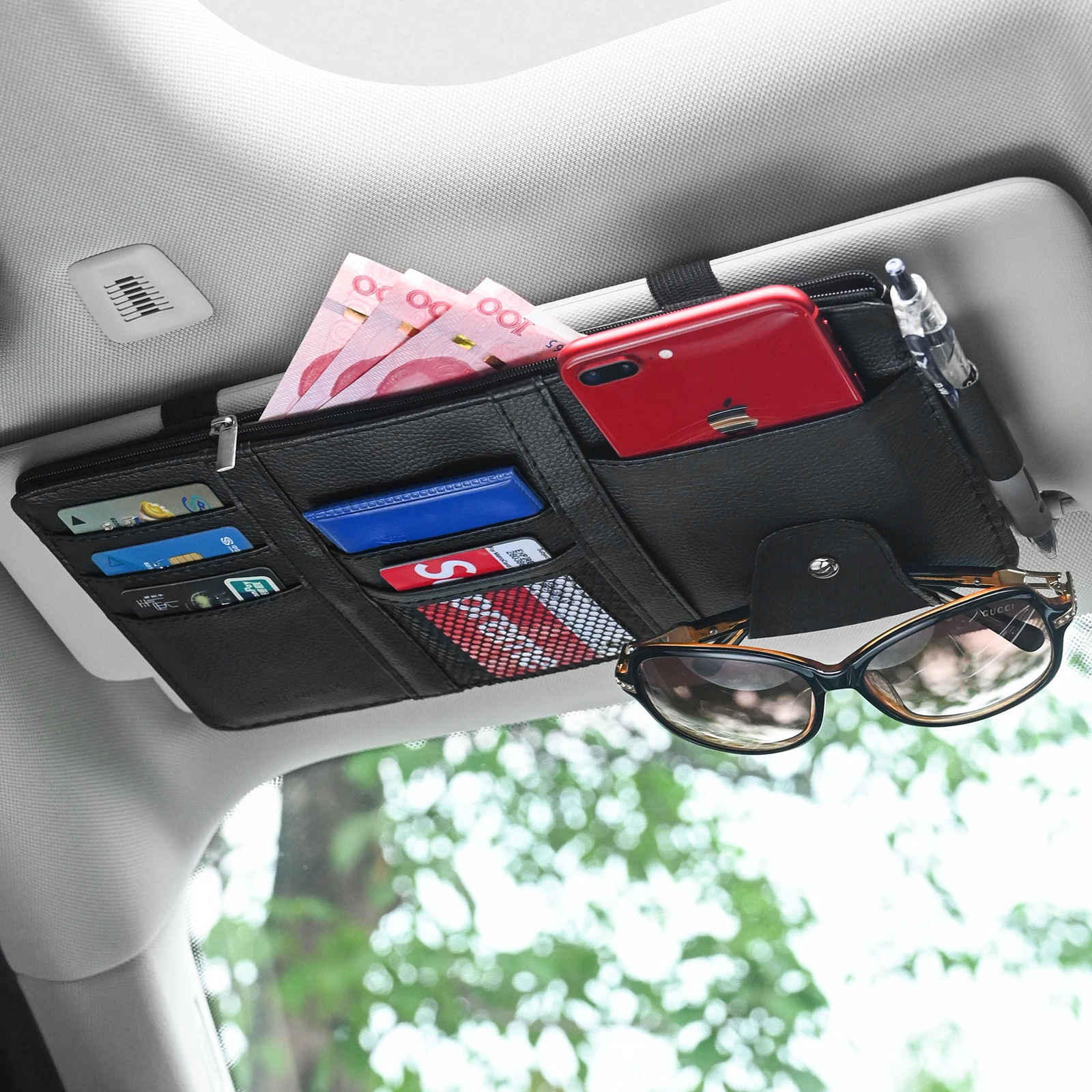 Car Sun Visor Bill Pen Busines - Pen Holder Organizer avis et prix
