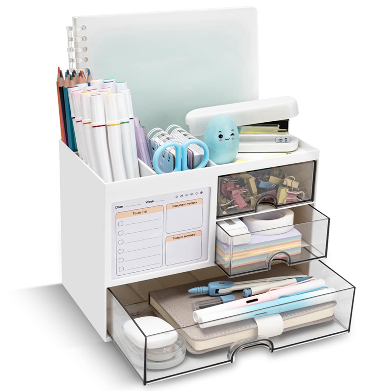 Desk Organizer with 3 Drawer,M - Pen Holder Organizer avis et prix