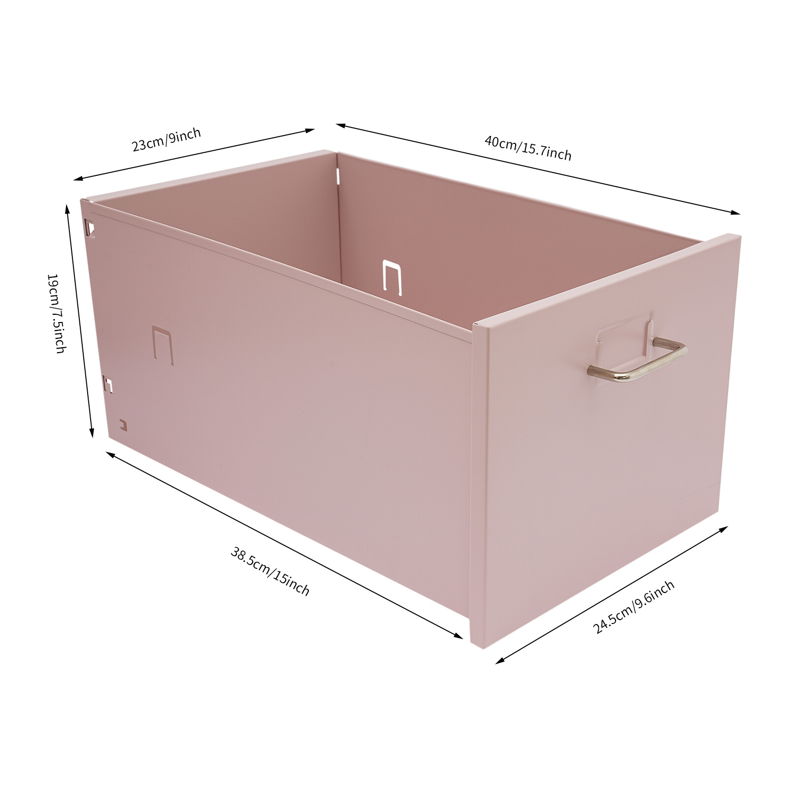 3-Drawer Pink Cold-rolled Stee - File Cabinet Drawer avis et prix