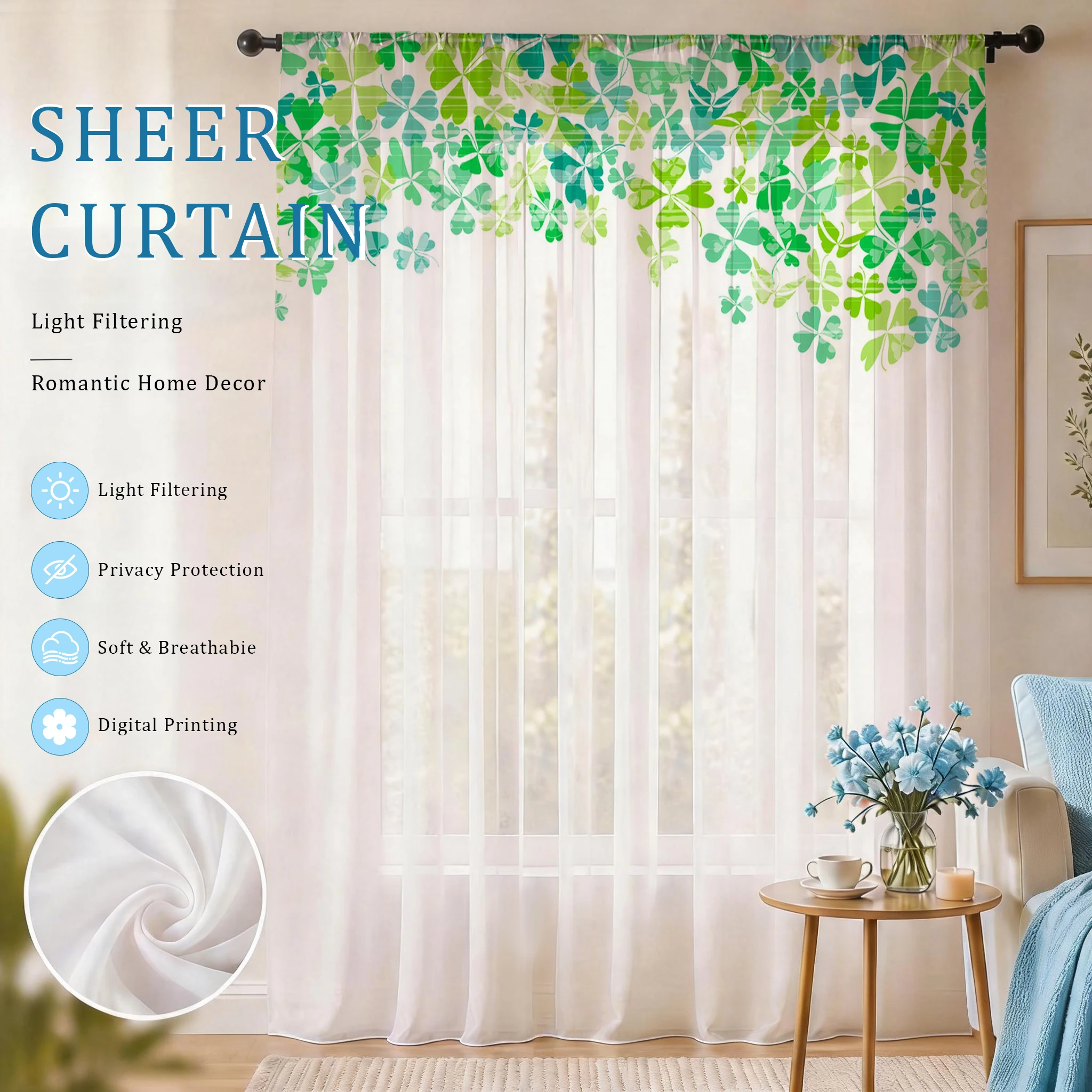 Light blue Modern Gradient She - Home Office Rate avis et prix