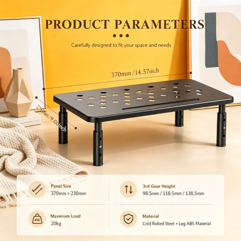 Height Adjustable Monitor Stan - Monitor Riser Stand avis et prix