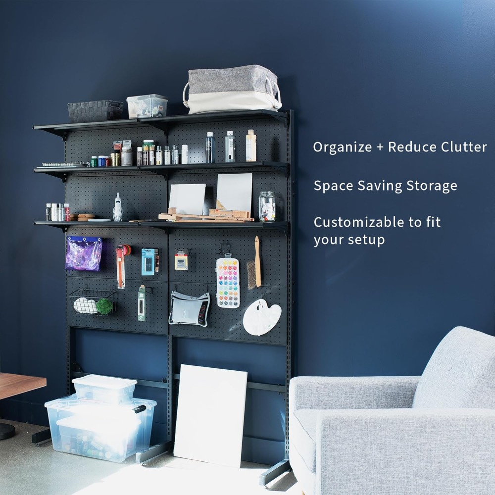 VIVO Freestanding Modular Stee - Home Office Vivo avis et prix