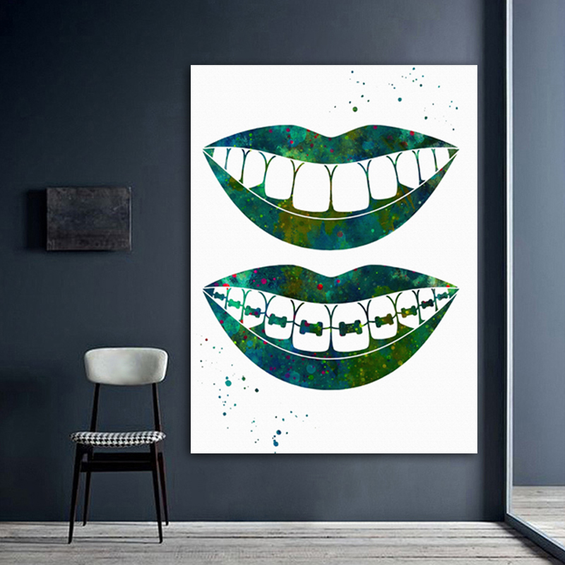 Laugh Teeth Print Surgical Ins - Home Office York avis et prix