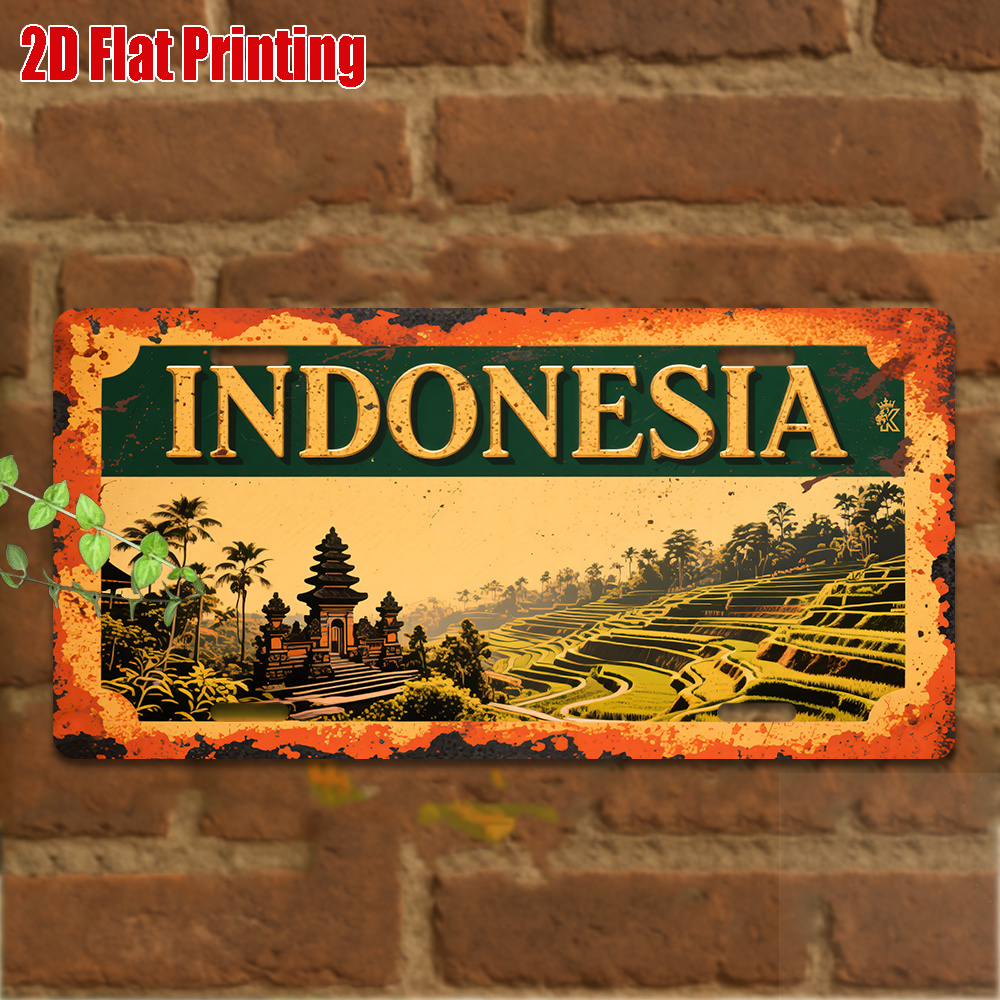 Indonesia Bali Landscape Tin S - Home Office Bali avis et prix