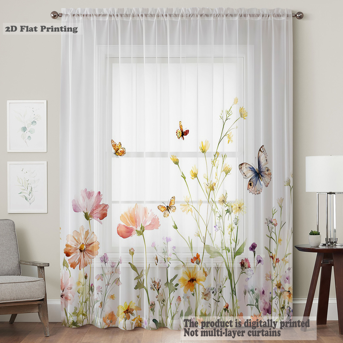 Butterfly Theme One-Piece Semi - Home Office Rate avis et prix