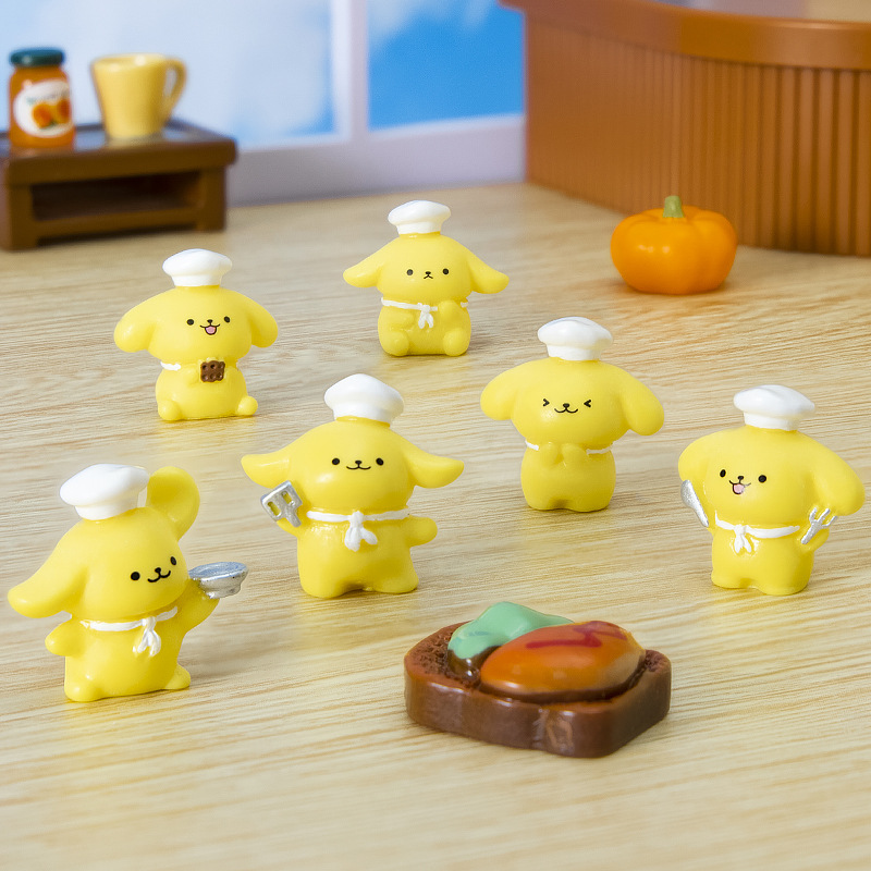 6pcs/set Cute Miniatures Resin - Home Office Freelancer avis et prix